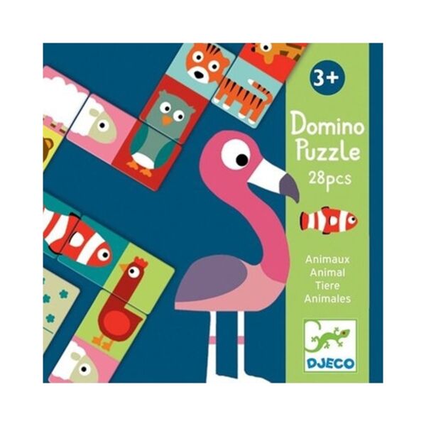 Djeco Domino Animo-Puzzle