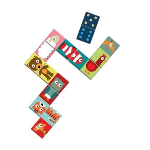 Djeco Domino Animo-Puzzle