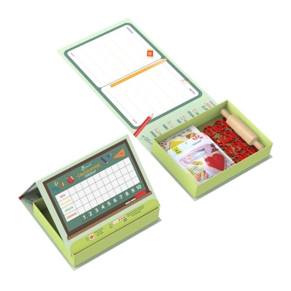 Childgen Alfabe Sahneli Oyun Hamuru Kutusu