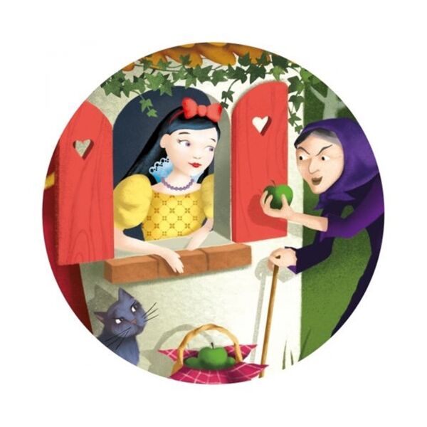 Djeco Dekoratif Puzzle 50 Parça / Snow White