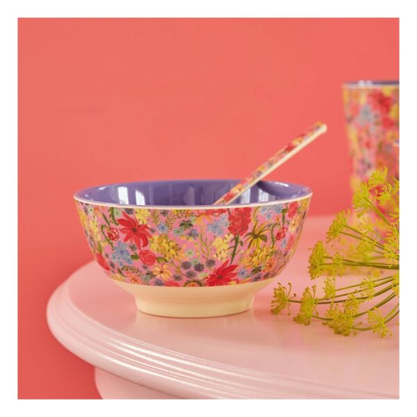 Pirinç Melamin Kase İsveç Çiçeği