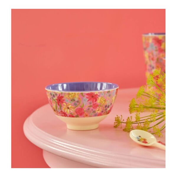 Melamin Kase İsveç Çiçek Desenli