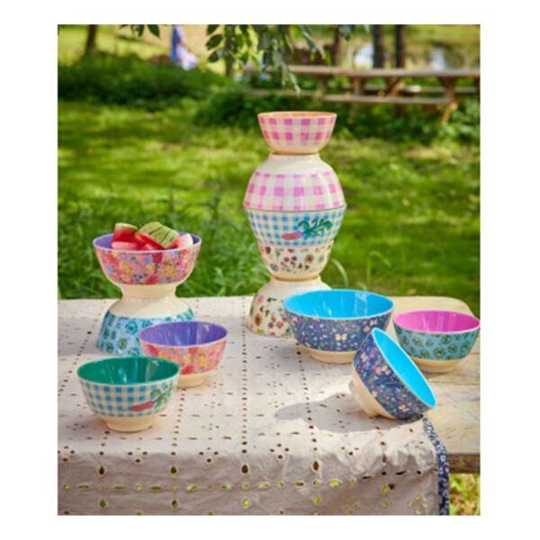 Melamin Kase İsveç Çiçek Desenli