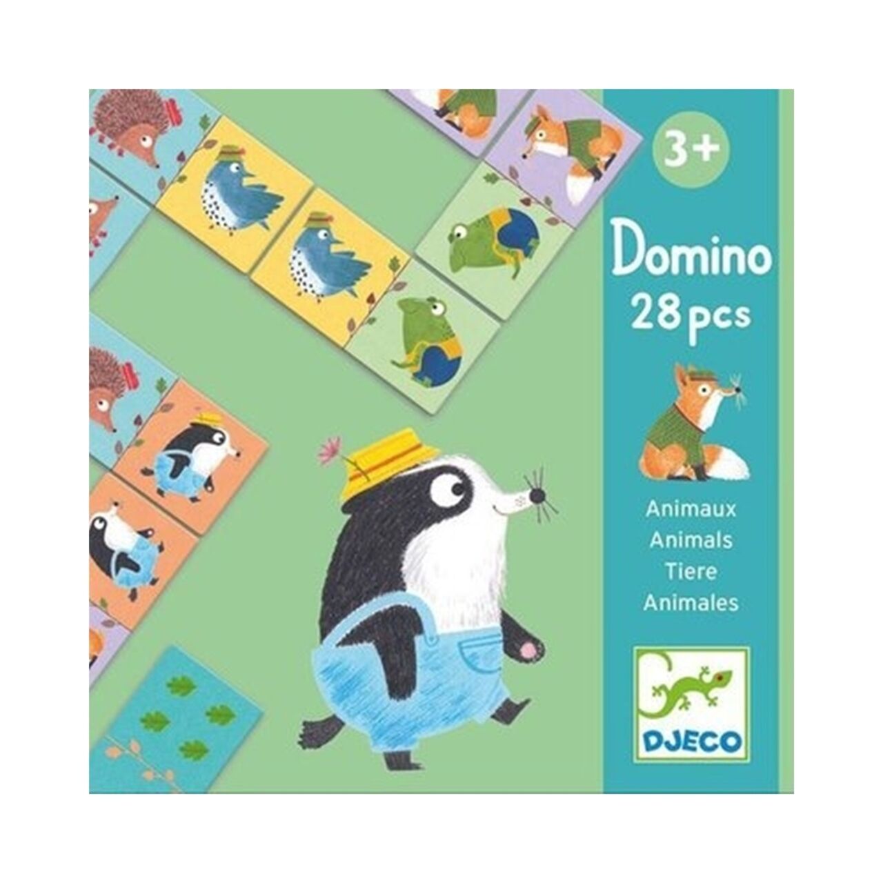 Djeco Domino Puzzle / Animals Game