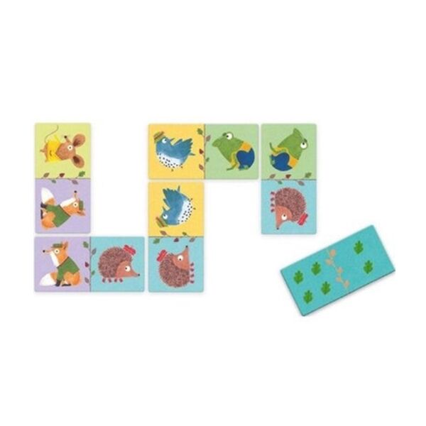 Djeco Domino Puzzle / Animals Game