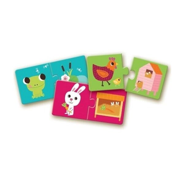 Djeco İkili Puzzle / Duo Habitat