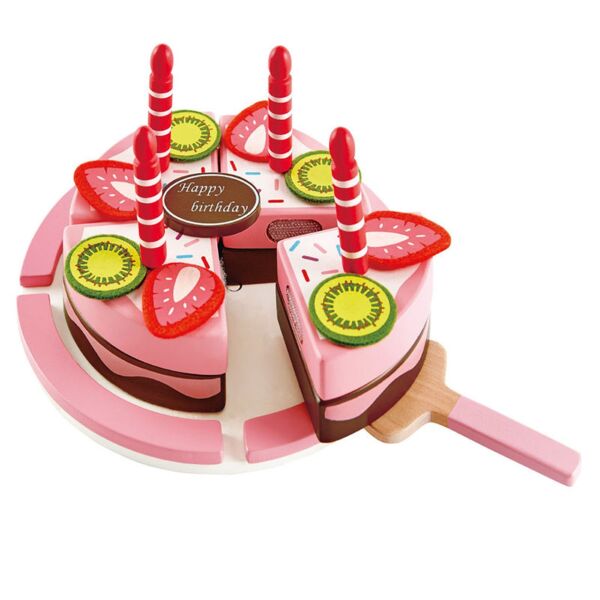 Hape Çift Aromalı Oyuncak Doğum Günü Pastası