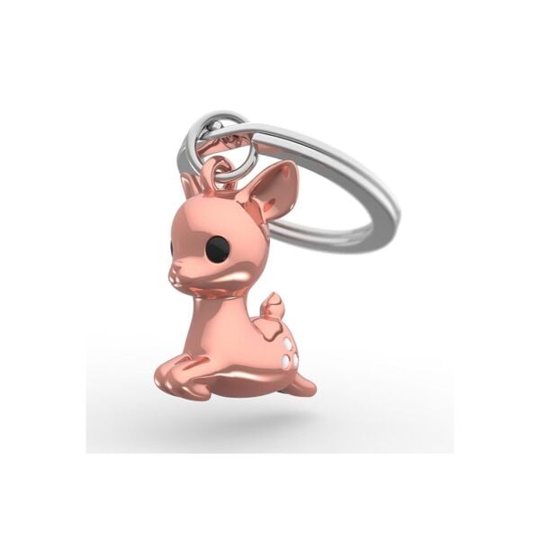 Nadas Geyik Anahtarlık Rose Gold