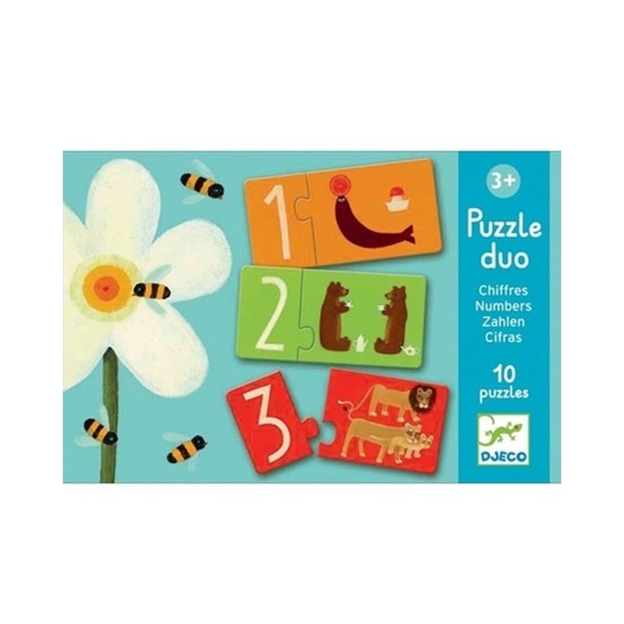 Djeco Puzzle / Duo Numbers