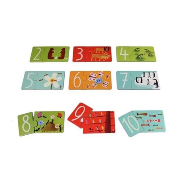 Djeco Puzzle / Duo Numbers