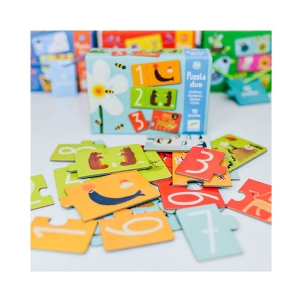 Djeco Puzzle / Duo Numbers