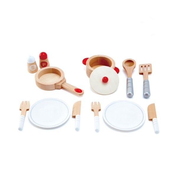 Hape Oyuncak Pişirme ve Servis Seti