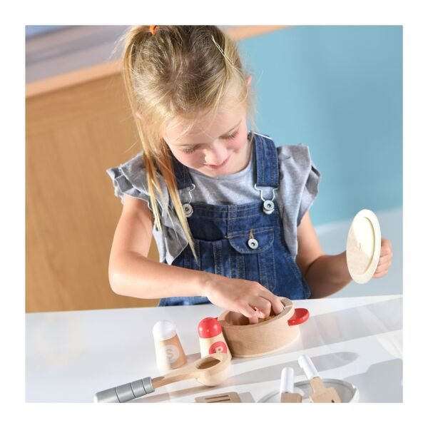 Hape Oyuncak Pişirme ve Servis Seti