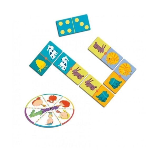 Djeco Domino Colour Animals