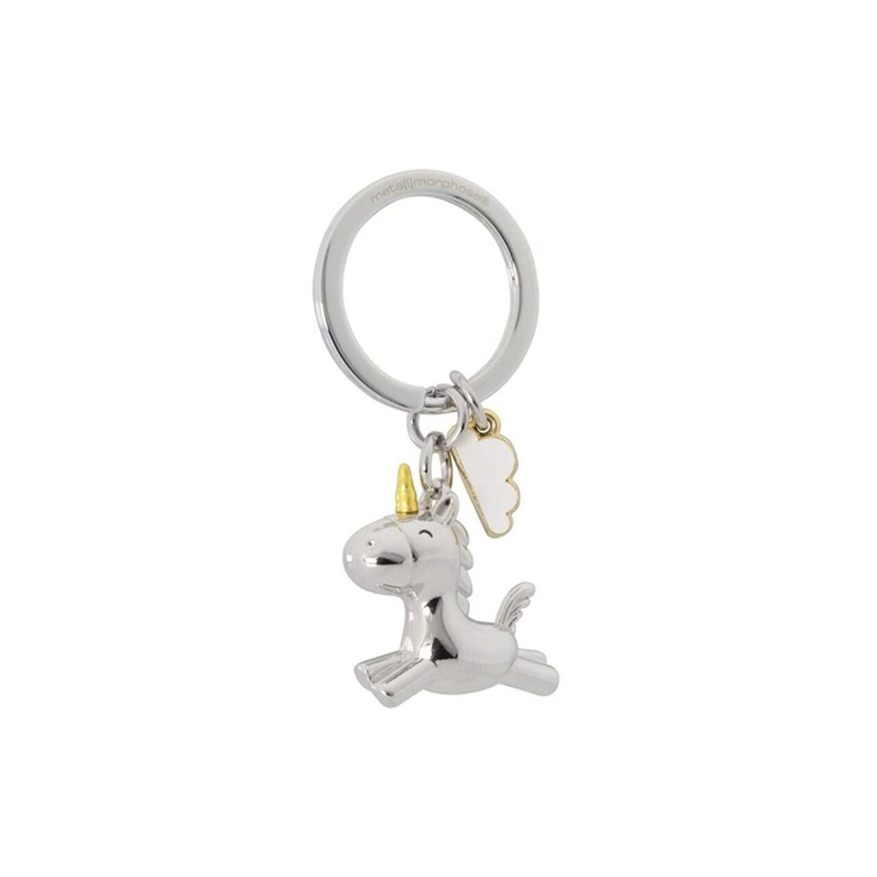 3D Uçan Unicorn Anahtarlık
