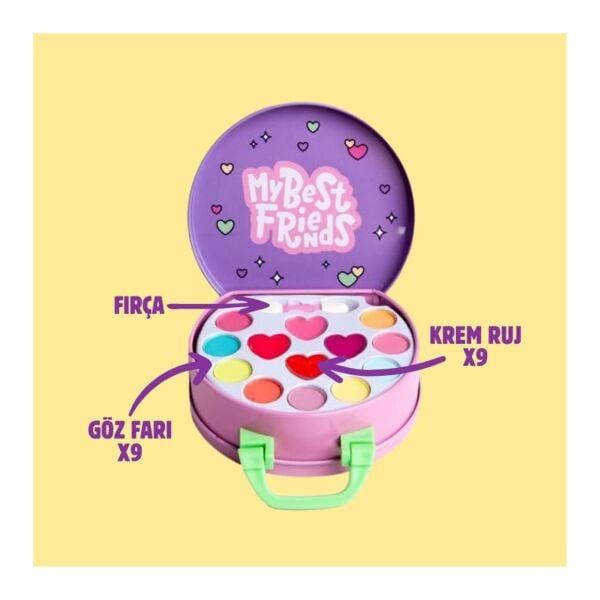 Martinelia Metal Kutulu Makyaj Seti - Best Friends