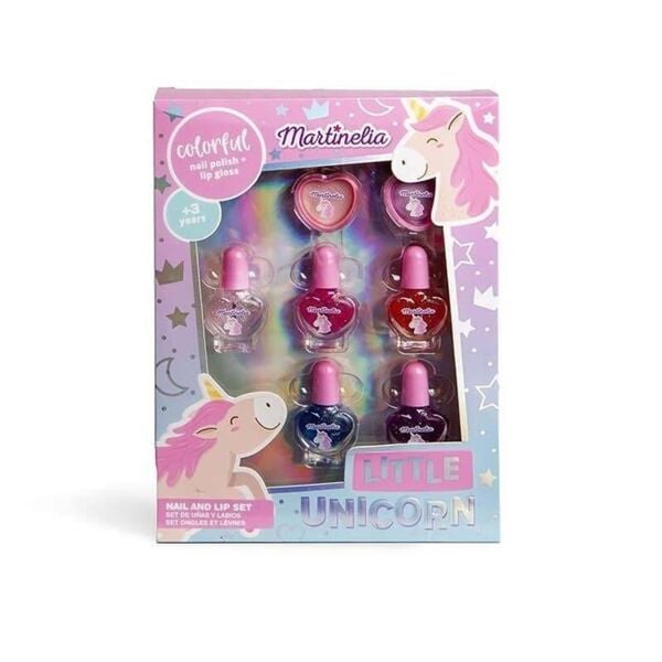 Martinelia Renkli Oje ve Dudak Parlatıcı Set - Lit