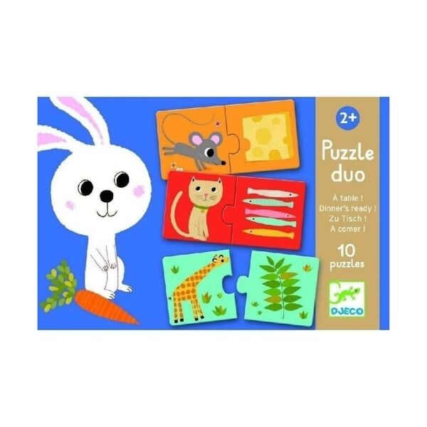 Djeco İkili Puzzle/ Duo Dinner    