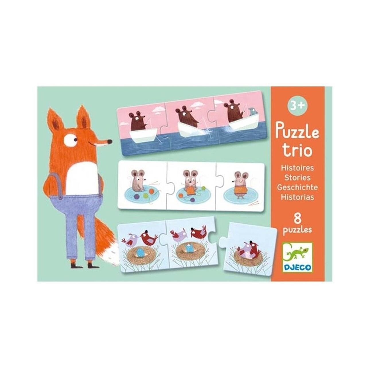 Djeco İkili Puzzle/ Stories    