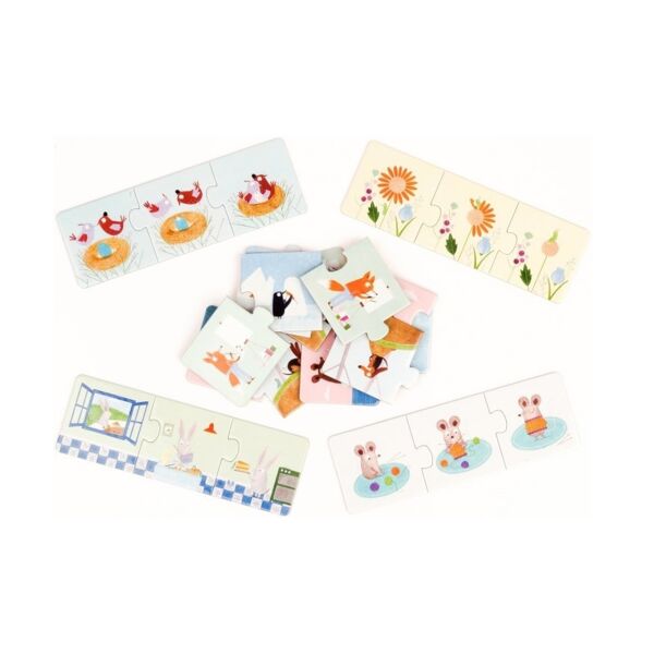Djeco İkili Puzzle/ Stories    