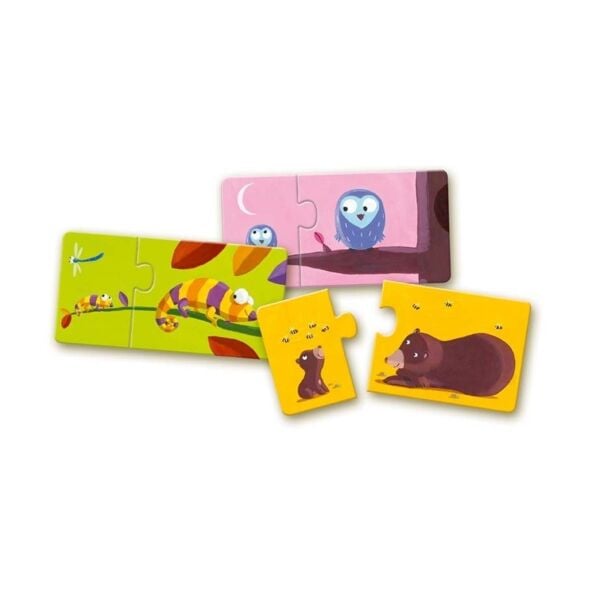 Djeco İkili Puzzle/ Duo Mom Baby