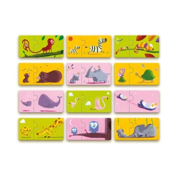 Djeco İkili Puzzle/ Duo Mom Baby