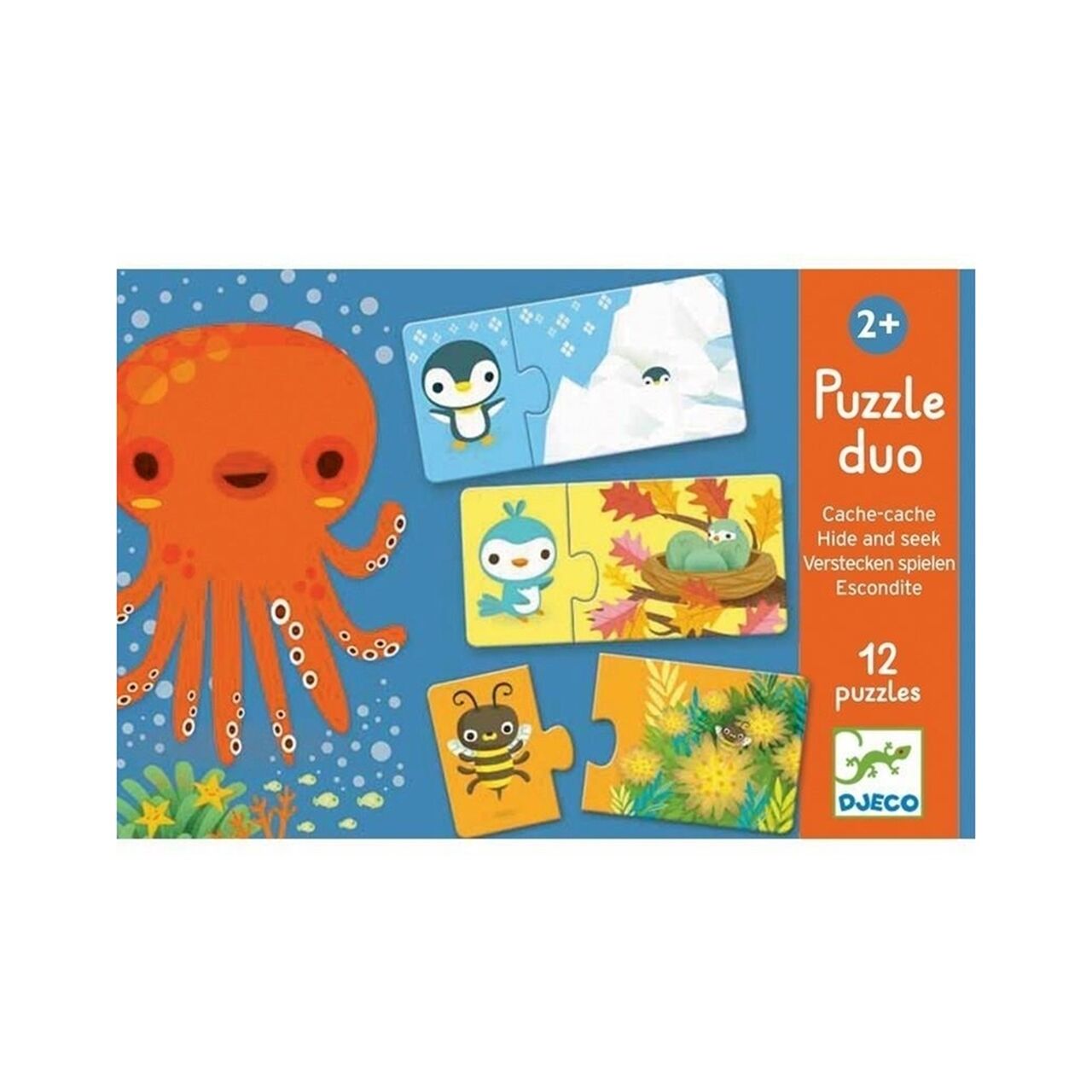 Djeco İkili Puzzle/ Duo Hide Seek