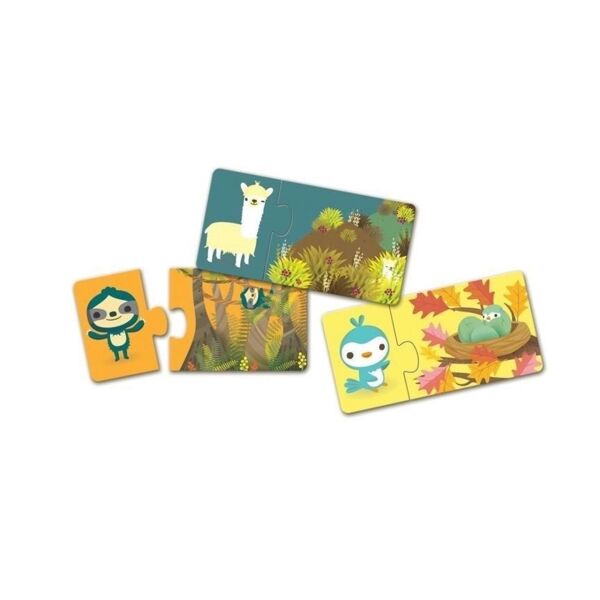 Djeco İkili Puzzle/ Duo Hide Seek