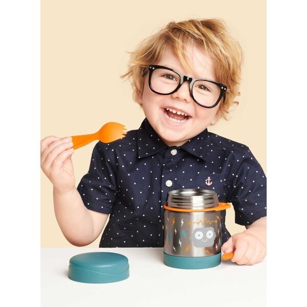 Skip Hop Paslanmaz Çelik Termos Robot