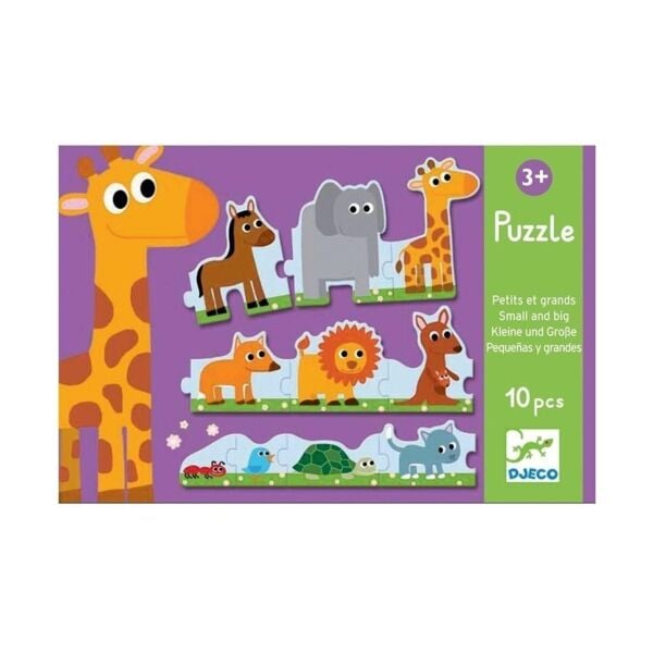 Djeco İlerleyen Puzzle/ Small Big