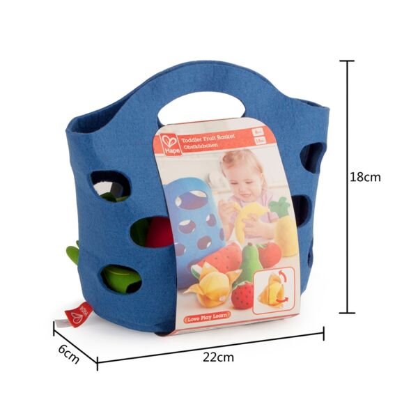 Hape Toddler Oyuncak Meyve ve Kovası