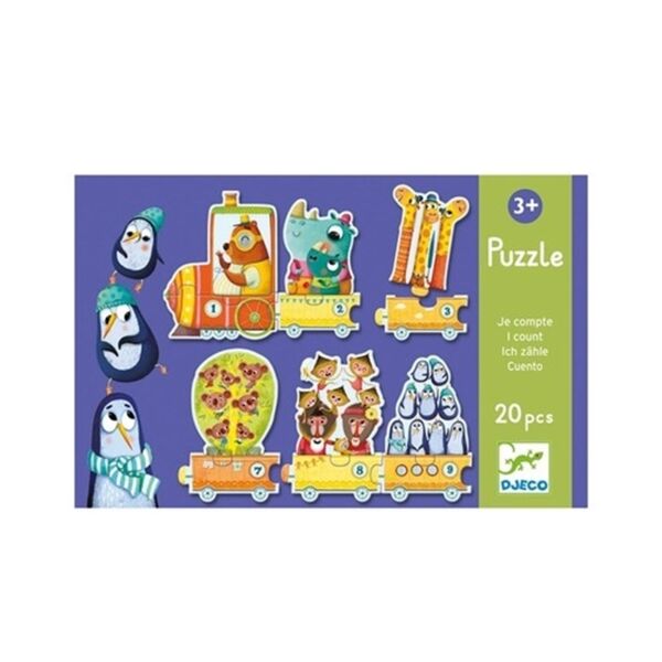 Djeco İkili Puzzle/ I Count