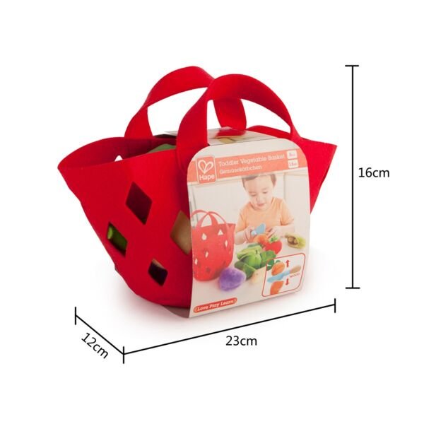 Hape Toddler Oyuncak Sebze ve Kovası