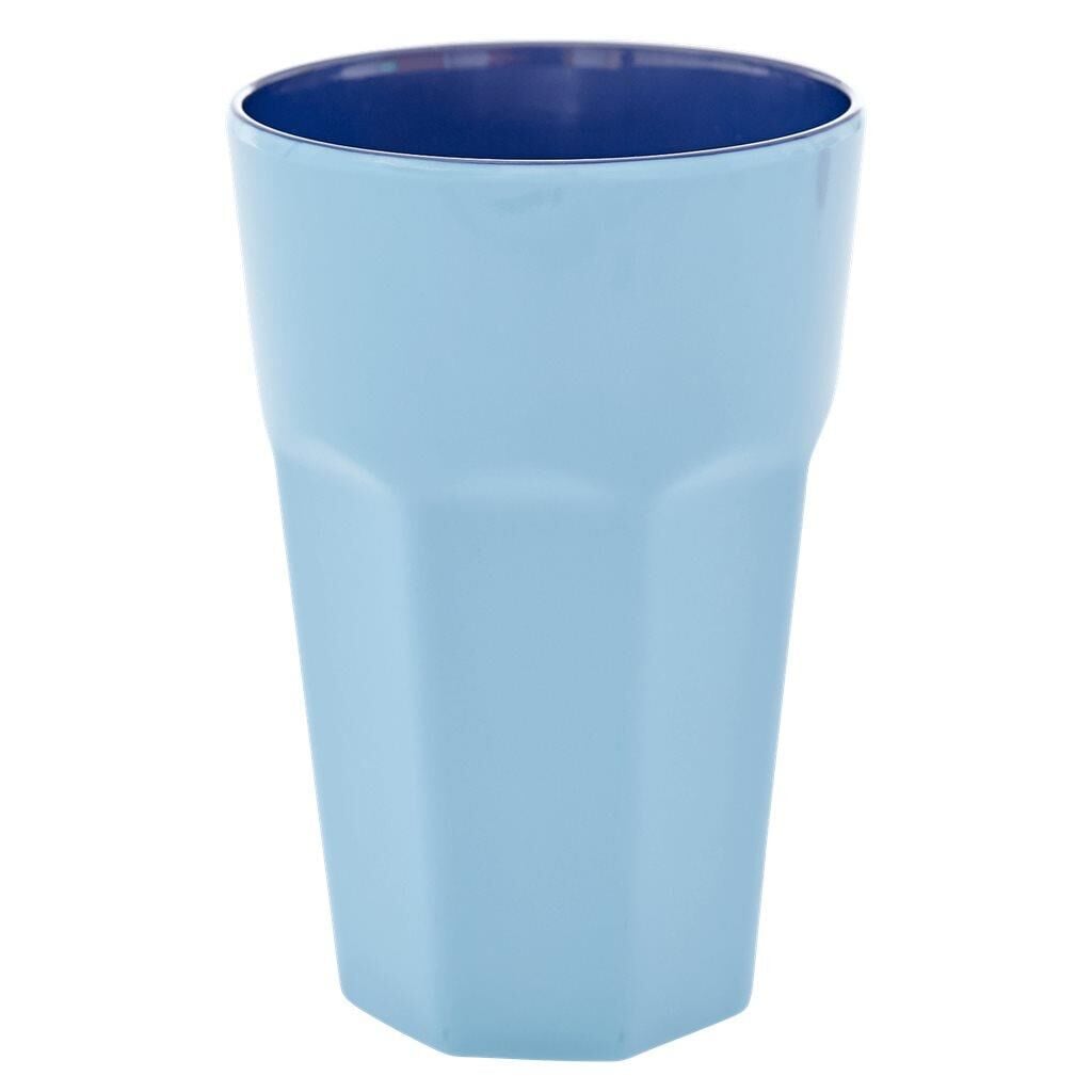 Melamin Bardak - Mavi Büyük Boy