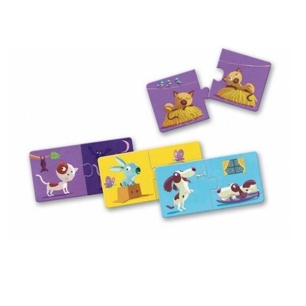 Djeco İkili Puzzle/ Duo Opposites    