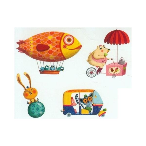 Djeco Çıkartmalar/Let s Go!