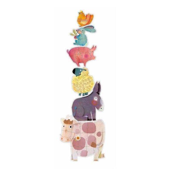 Djeco Dev Puzzle 72 Parça/ Dandelion & Friends