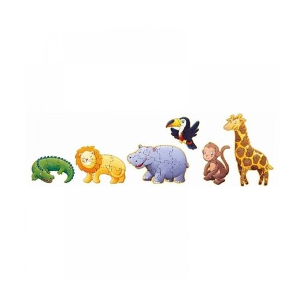 Djeco Dev Puzzle 38 Parça/ Marmoset & Friends