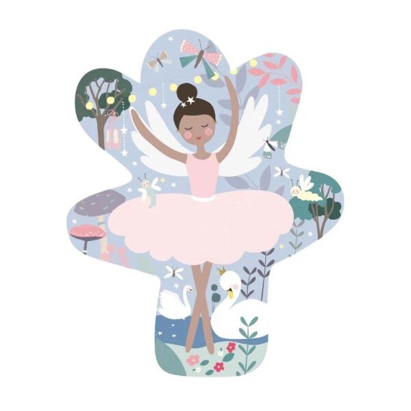 FLOSS & ROCK 12 Parça Şekilli YapBozEnchanted