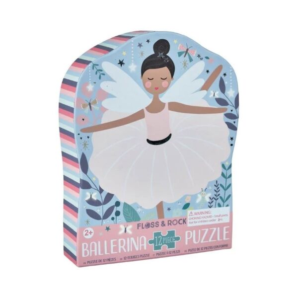 FLOSS & ROCK 12 Parça Şekilli YapBozEnchanted