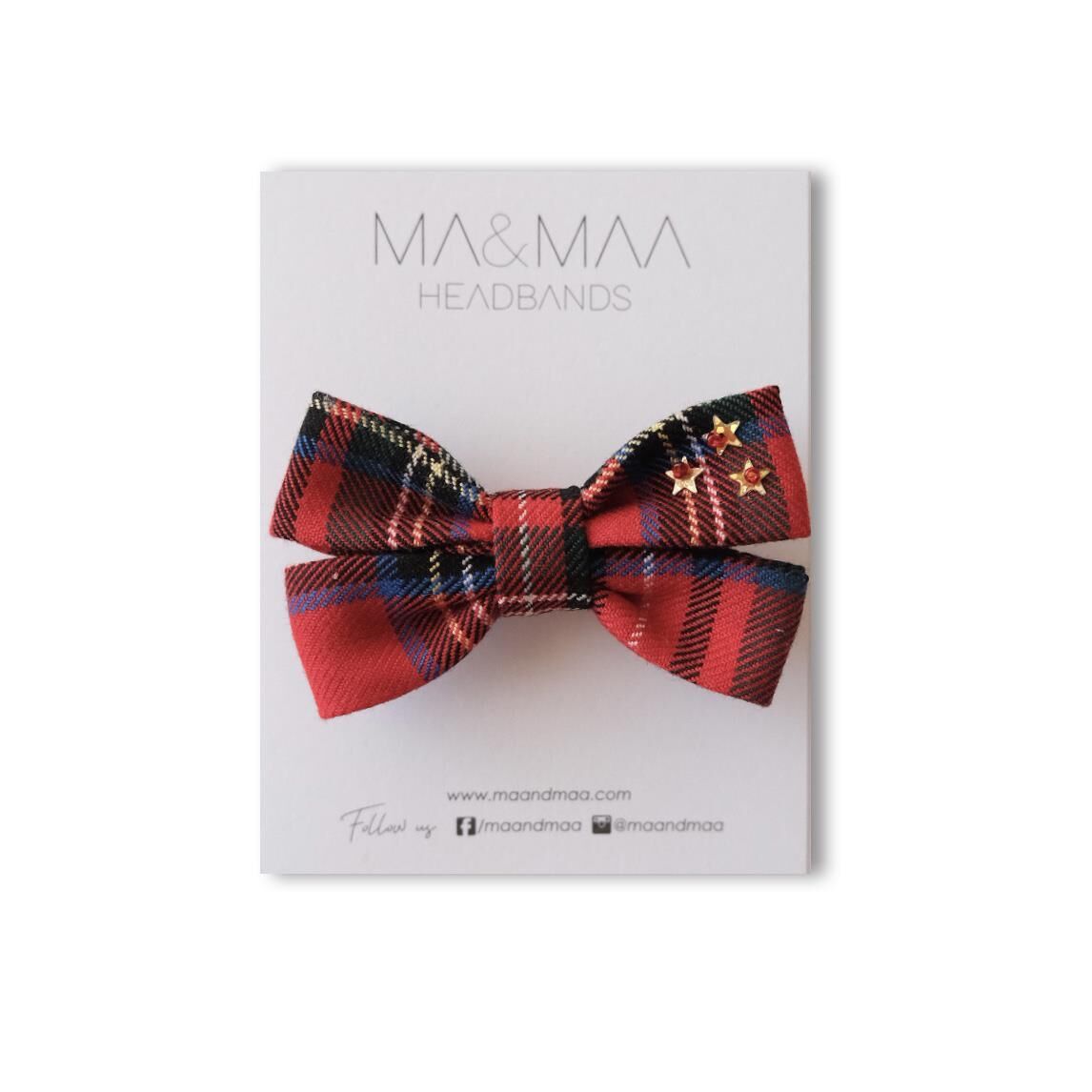 Ma&Maa Shiny Red Plate Mini