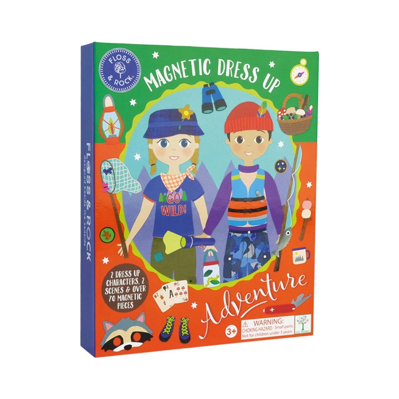 FLOSS & ROCK Mıknatıslı Giydirme Setleri  Adventur