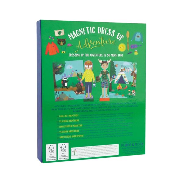 FLOSS & ROCK Mıknatıslı Giydirme Setleri  Adventur