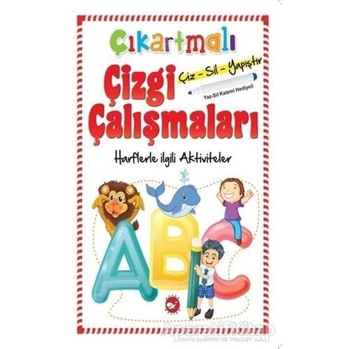 Çıkartmalı Çizgi Çalışmaları - Harfler
