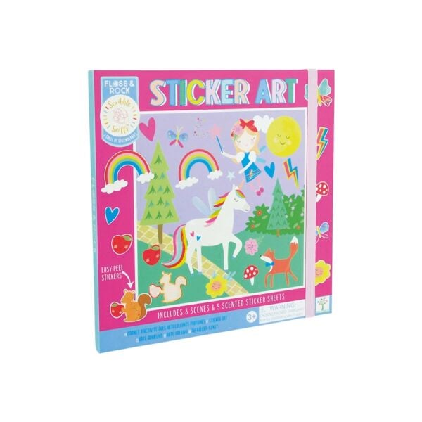 Floss & Rock Kokulu Sticker Aktivite Kitabı  Rainb