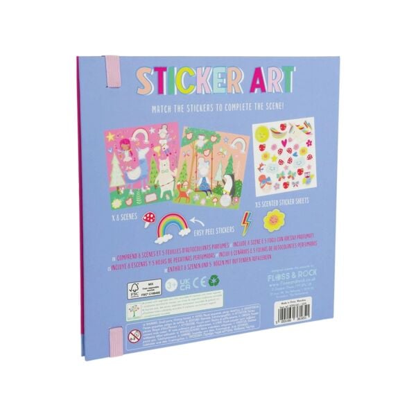 Floss & Rock Kokulu Sticker Aktivite Kitabı  Rainb