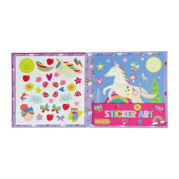 Floss & Rock Kokulu Sticker Aktivite Kitabı  Rainb