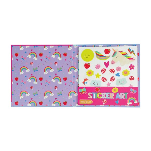 Floss & Rock Kokulu Sticker Aktivite Kitabı  Rainb