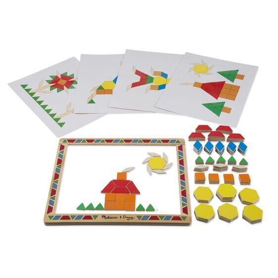Melissa & Doug Ahşap Mıknatıslı Tahta - Şekiller