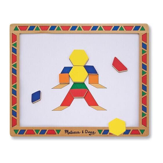 Melissa & Doug Ahşap Mıknatıslı Tahta - Şekiller